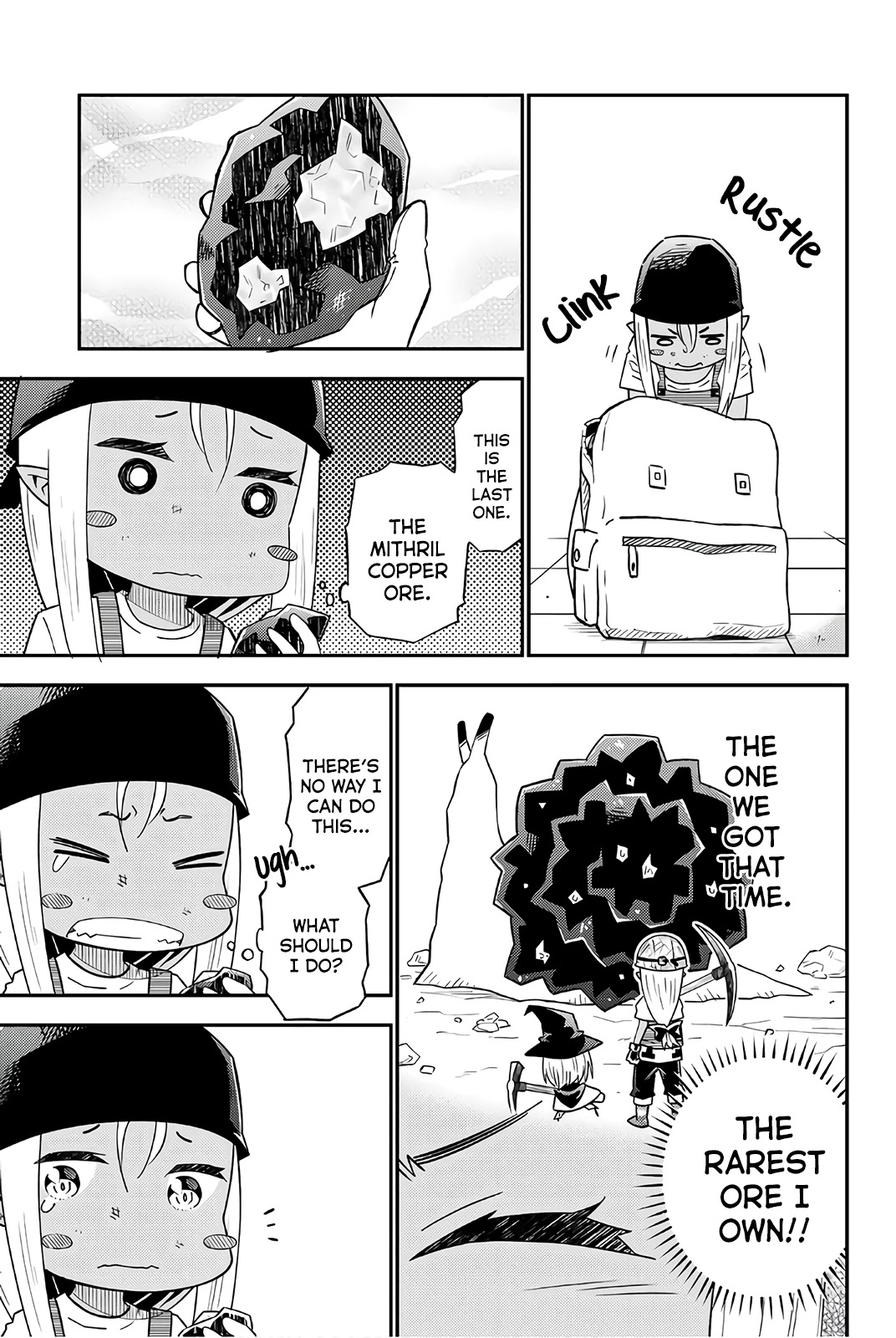 29-sai Hitorimi Chuuken Boukensha no Nichijou Chapter 32 page 21 - Chapter 32: Anyango Stands at the Foundry