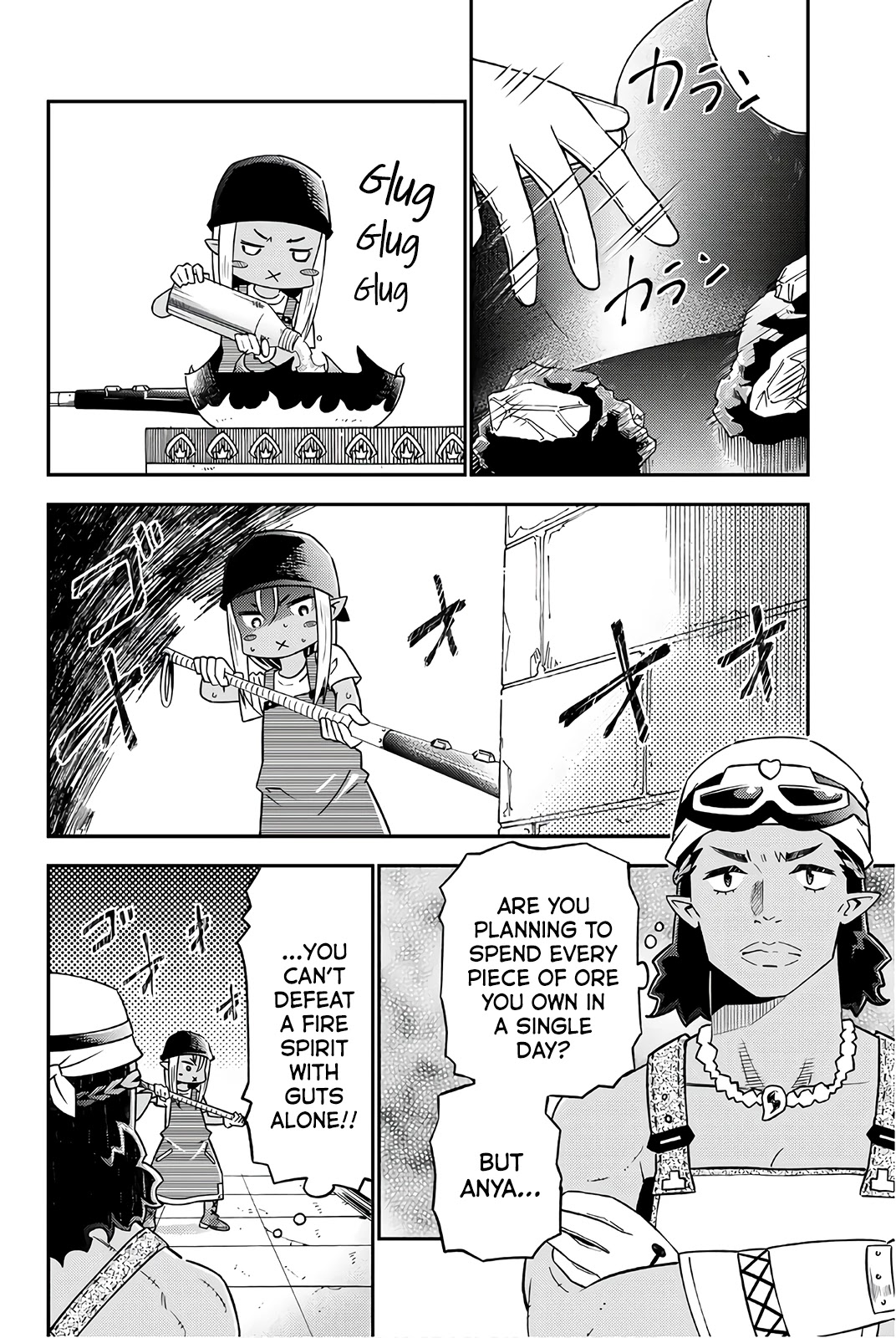 29-sai Hitorimi Chuuken Boukensha no Nichijou Chapter 32 page 24 - Chapter 32: Anyango Stands at the Foundry