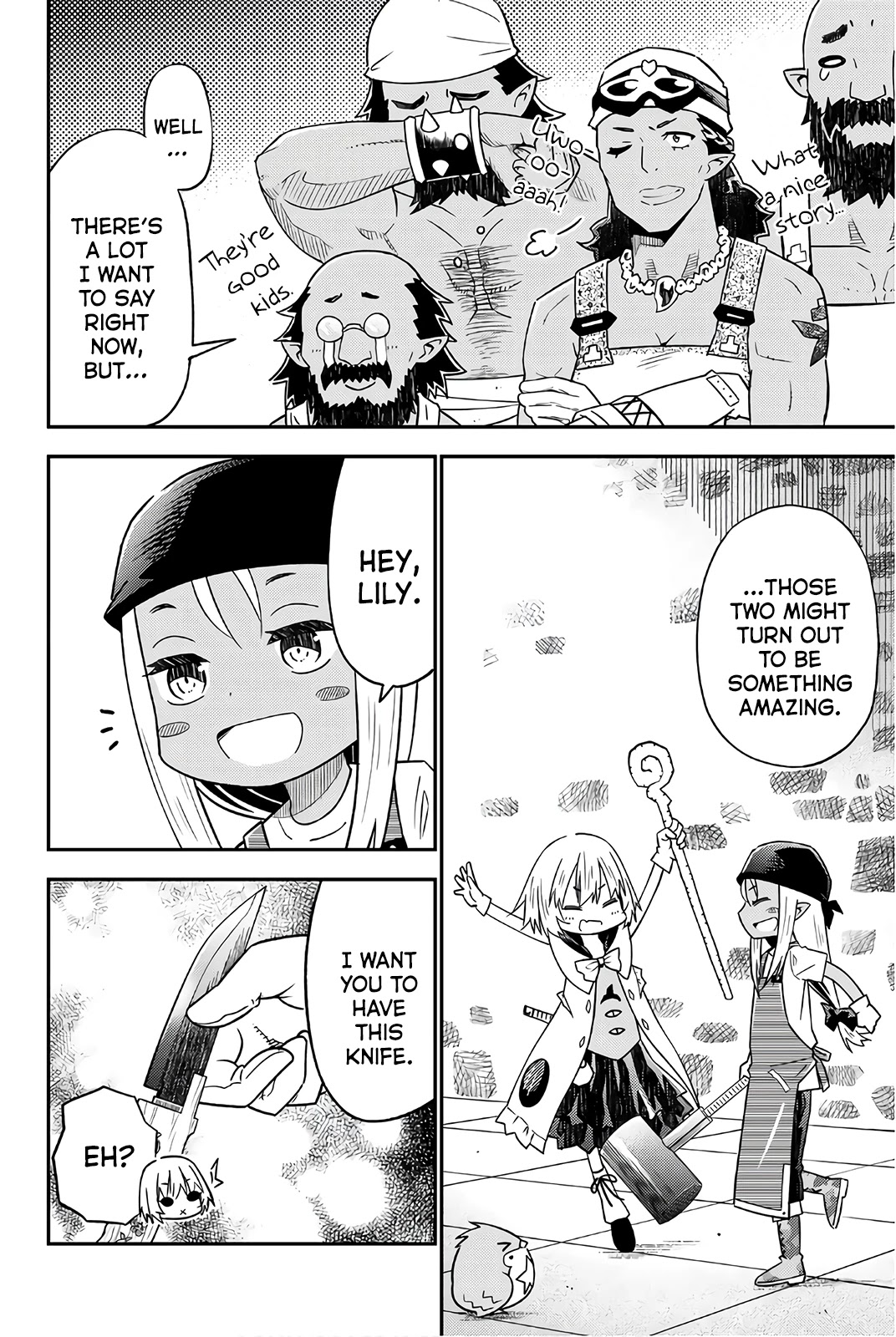 29-sai Hitorimi Chuuken Boukensha no Nichijou Chapter 32 page 34 - Chapter 32: Anyango Stands at the Foundry