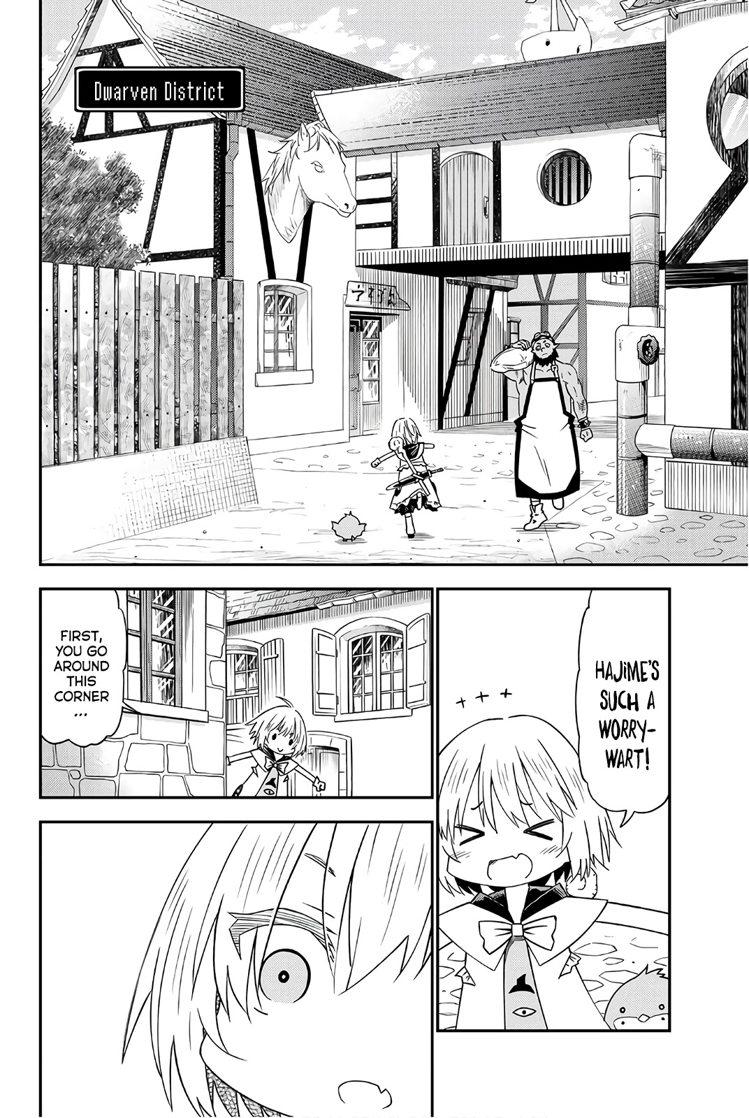 29-sai Hitorimi Chuuken Boukensha no Nichijou Chapter 32 page 6 - Chapter 32: Anyango Stands at the Foundry