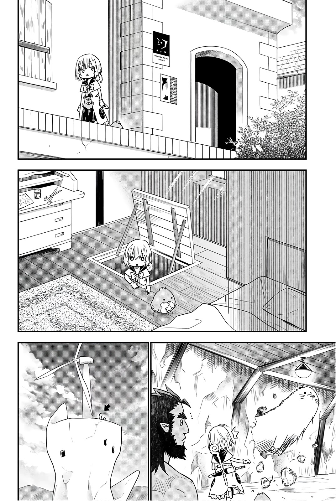 29-sai Hitorimi Chuuken Boukensha no Nichijou Chapter 32 page 8 - Chapter 32: Anyango Stands at the Foundry