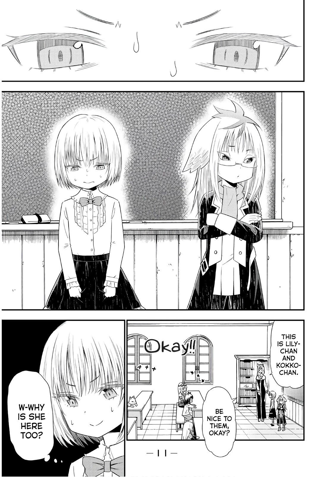 29-sai Hitorimi Chuuken Boukensha no Nichijou Chapter 34 page 12 - Chapter 34: Lily Goes to School