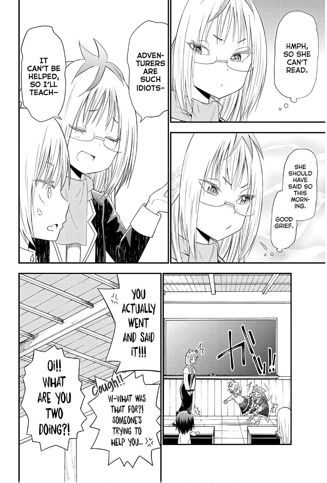 29-sai Hitorimi Chuuken Boukensha no Nichijou Chapter 34 page 15 - Chapter 34: Lily Goes to School