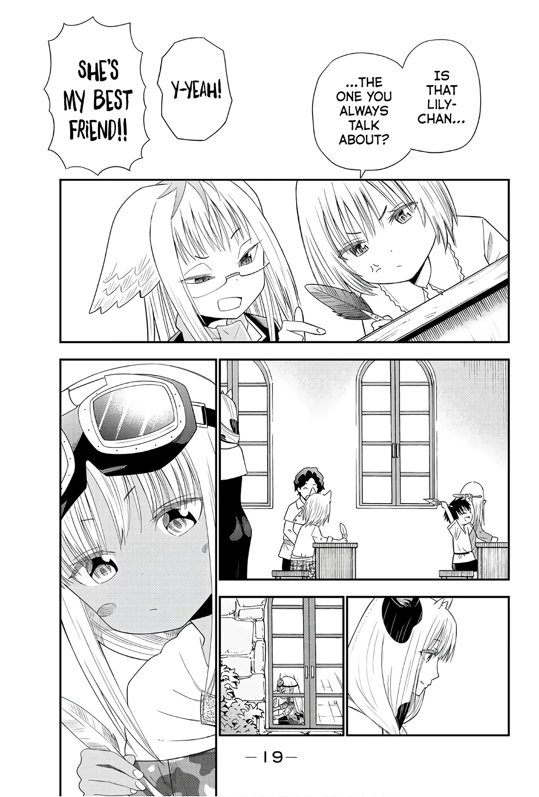 29-sai Hitorimi Chuuken Boukensha no Nichijou Chapter 34 page 20 - Chapter 34: Lily Goes to School
