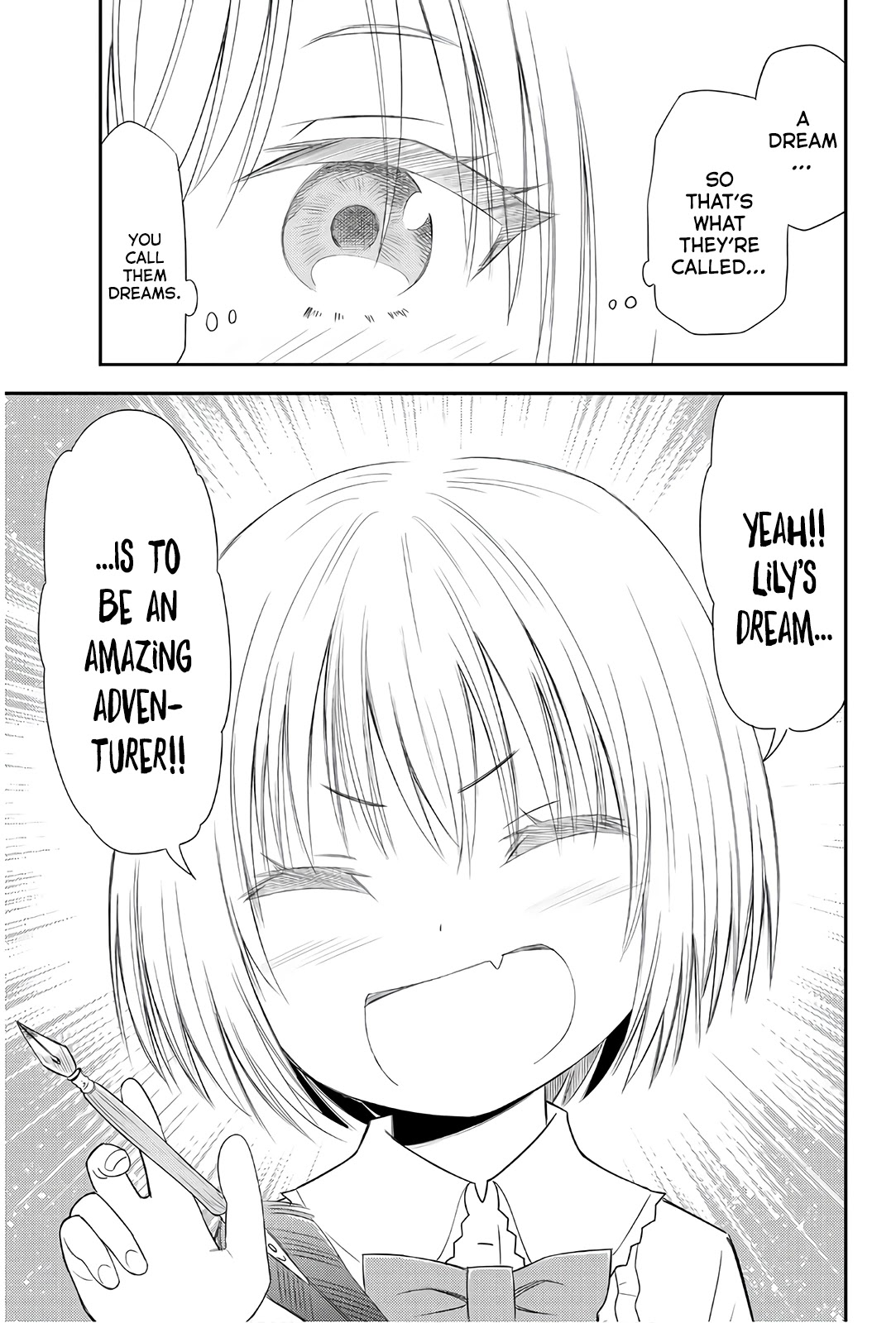 29-sai Hitorimi Chuuken Boukensha no Nichijou Chapter 34 page 28 - Chapter 34: Lily Goes to School