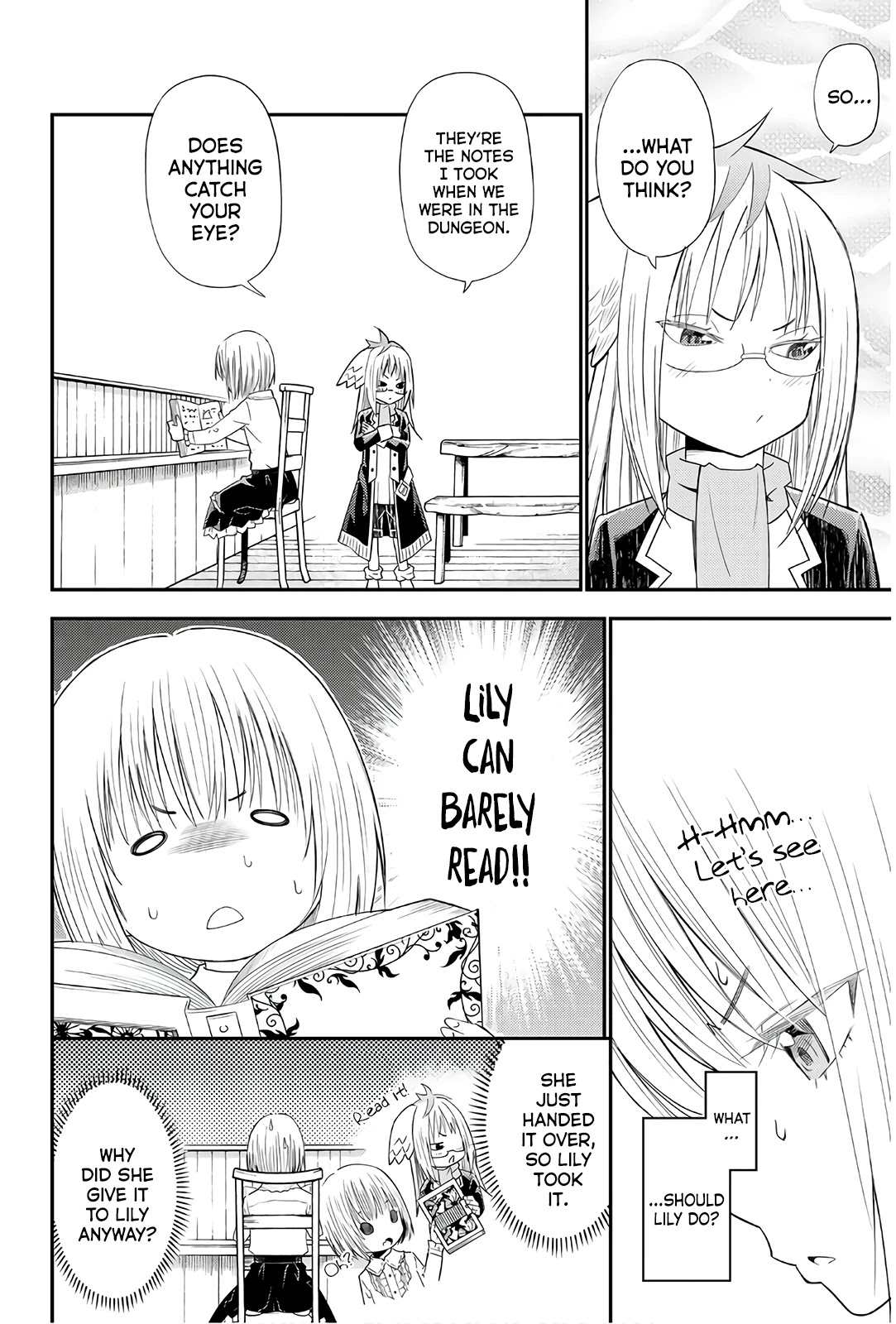 29-sai Hitorimi Chuuken Boukensha no Nichijou Chapter 34 page 7 - Chapter 34: Lily Goes to School