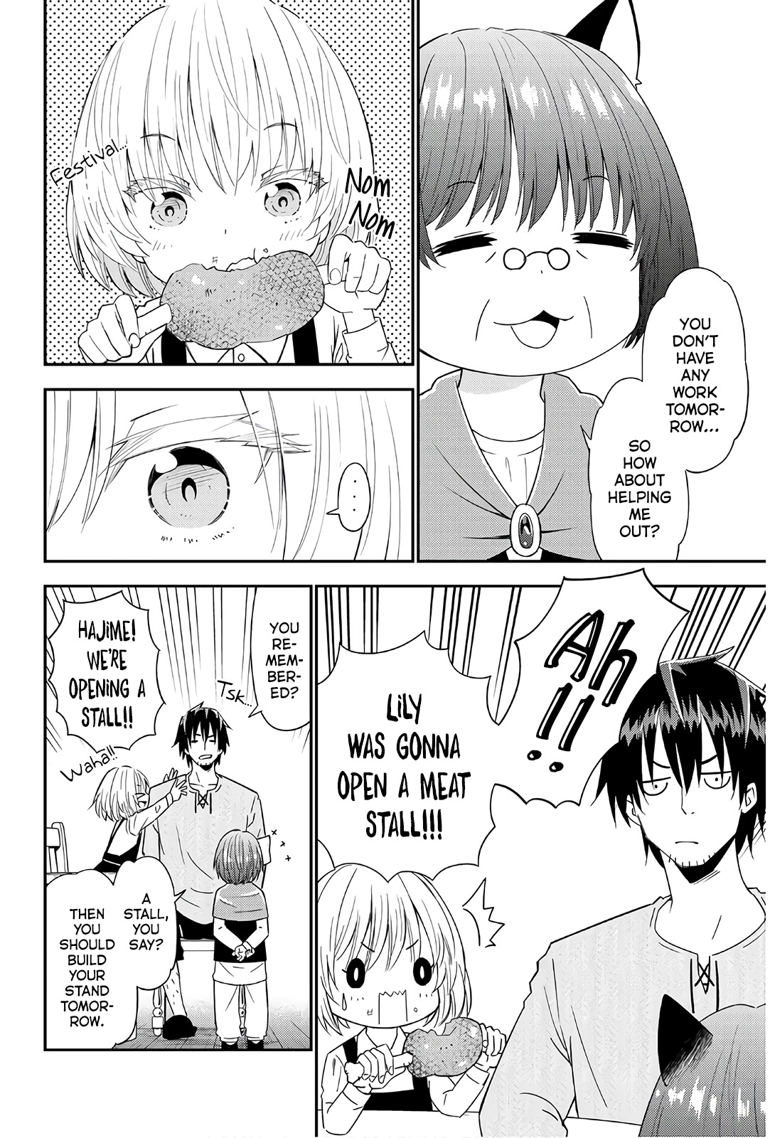 29-sai Hitorimi Chuuken Boukensha no Nichijou Chapter 37 page 8 - Chapter 37: Festival Preparation