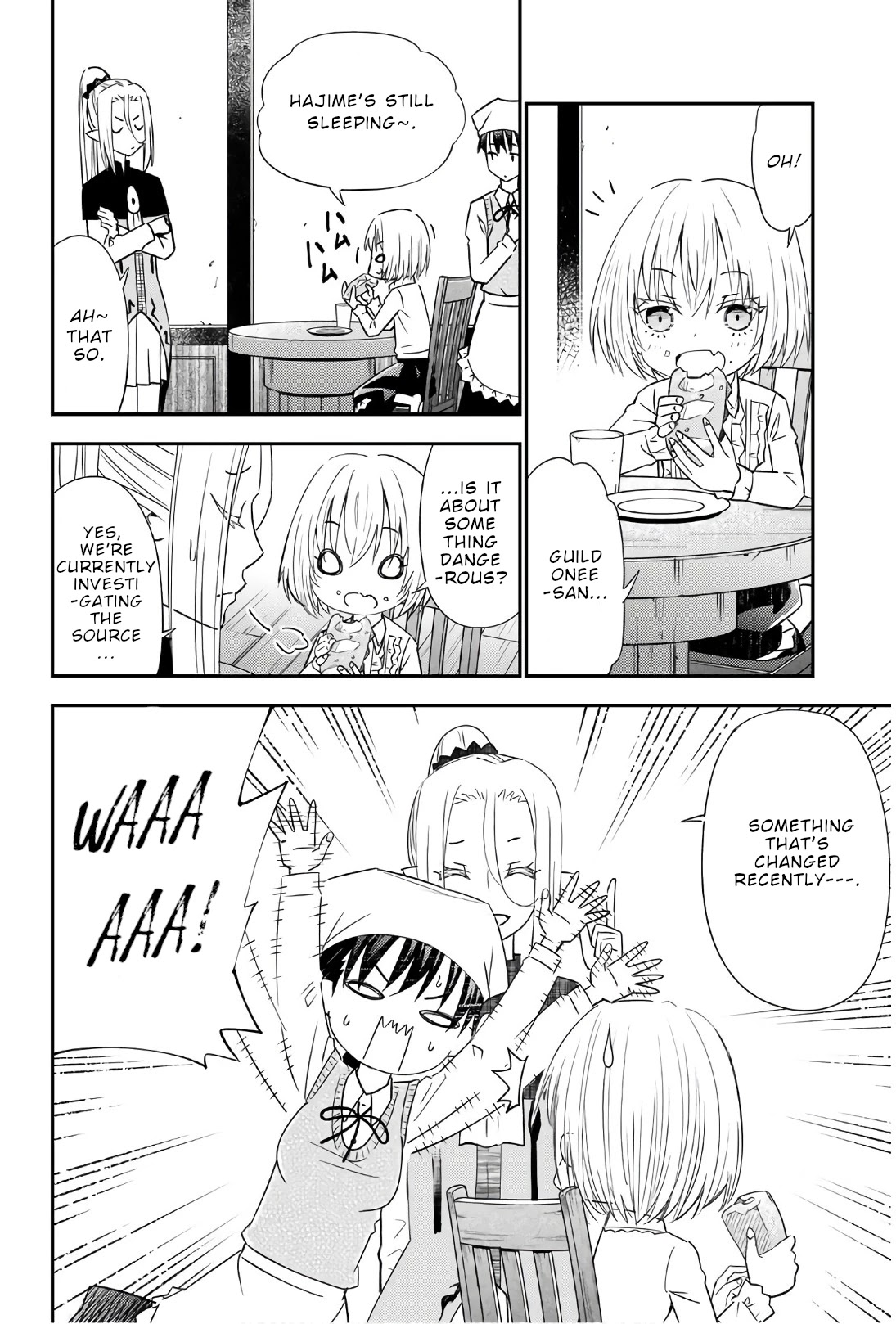 29-sai Hitorimi Chuuken Boukensha no Nichijou Chapter 39 page 5 - Chapter 39: Hajime's Selfishness