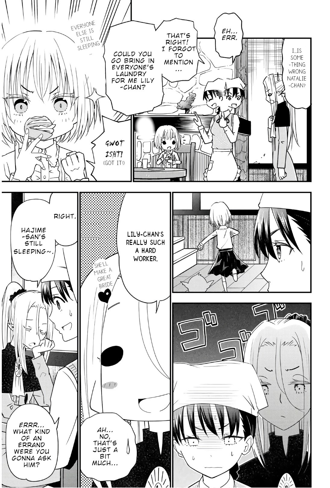 29-sai Hitorimi Chuuken Boukensha no Nichijou Chapter 39 page 6 - Chapter 39: Hajime's Selfishness