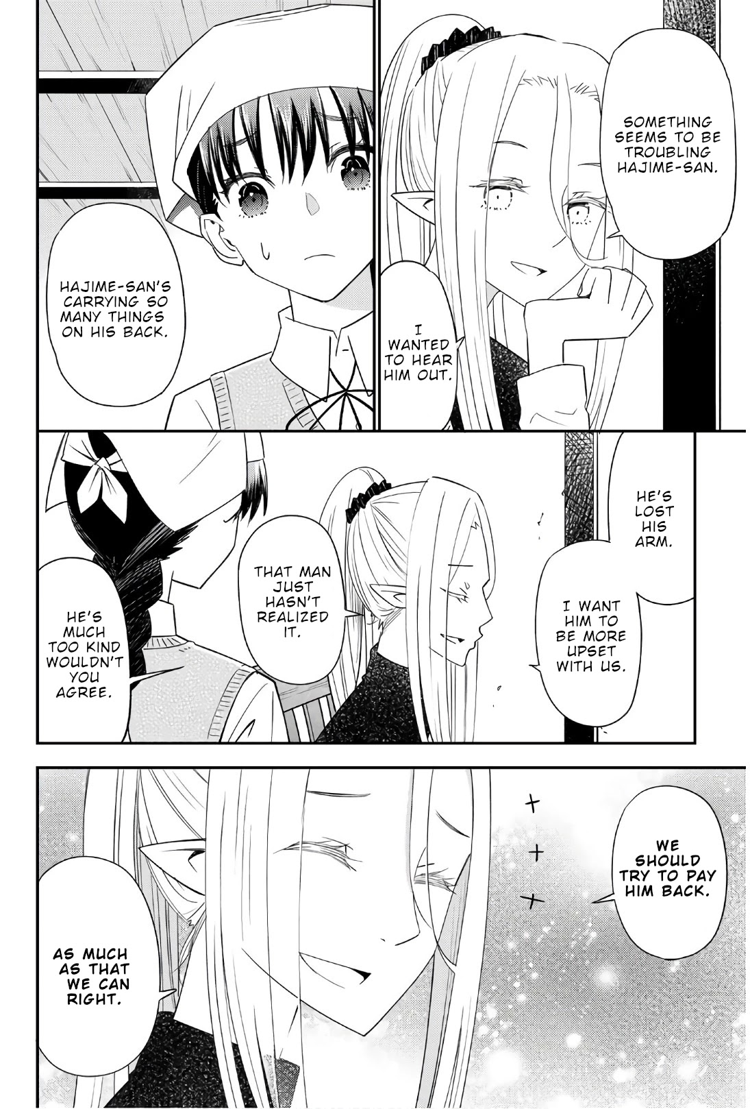 29-sai Hitorimi Chuuken Boukensha no Nichijou Chapter 39 page 7 - Chapter 39: Hajime's Selfishness