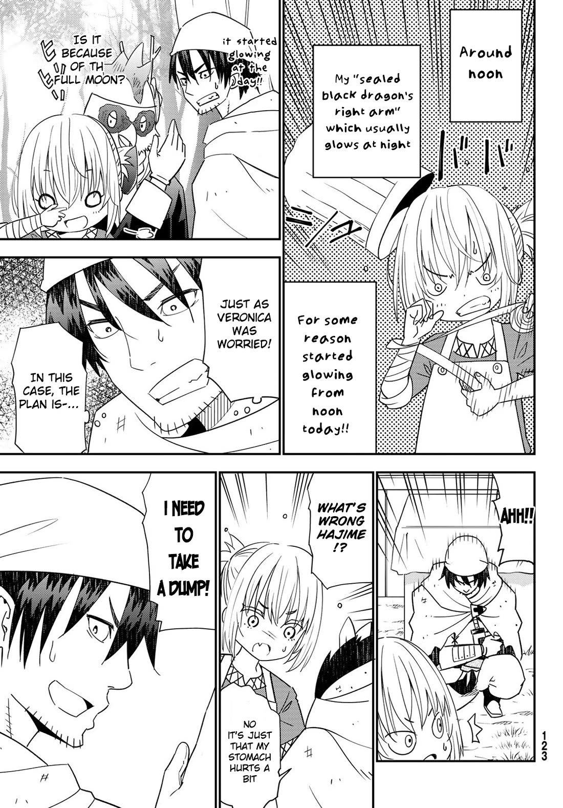 29-sai Hitorimi Chuuken Boukensha no Nichijou Chapter 40 page 10 - Chapter 40: Dancing Children And Fighting Adults