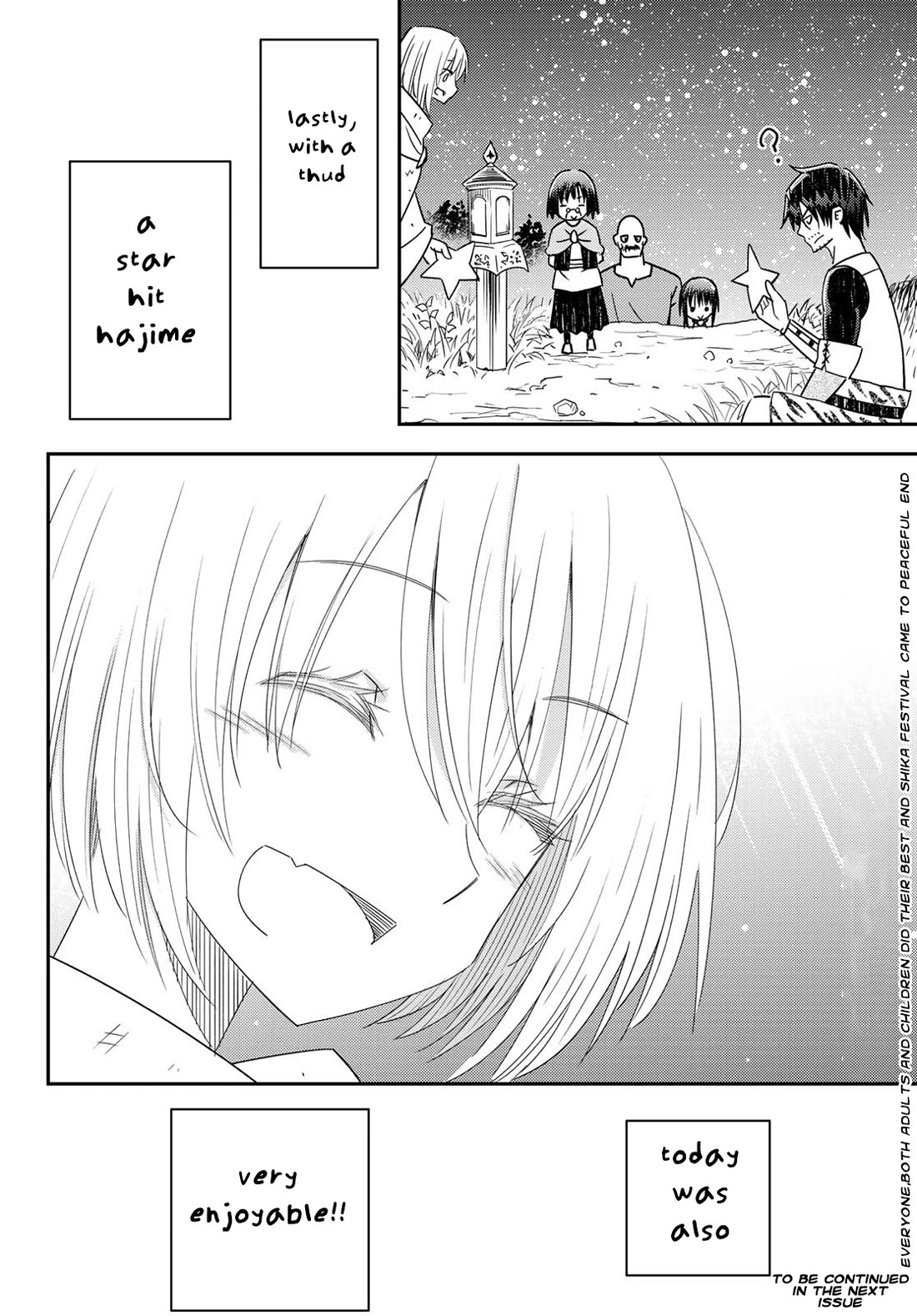 29-sai Hitorimi Chuuken Boukensha no Nichijou Chapter 40 page 36 - Chapter 40: Dancing Children And Fighting Adults