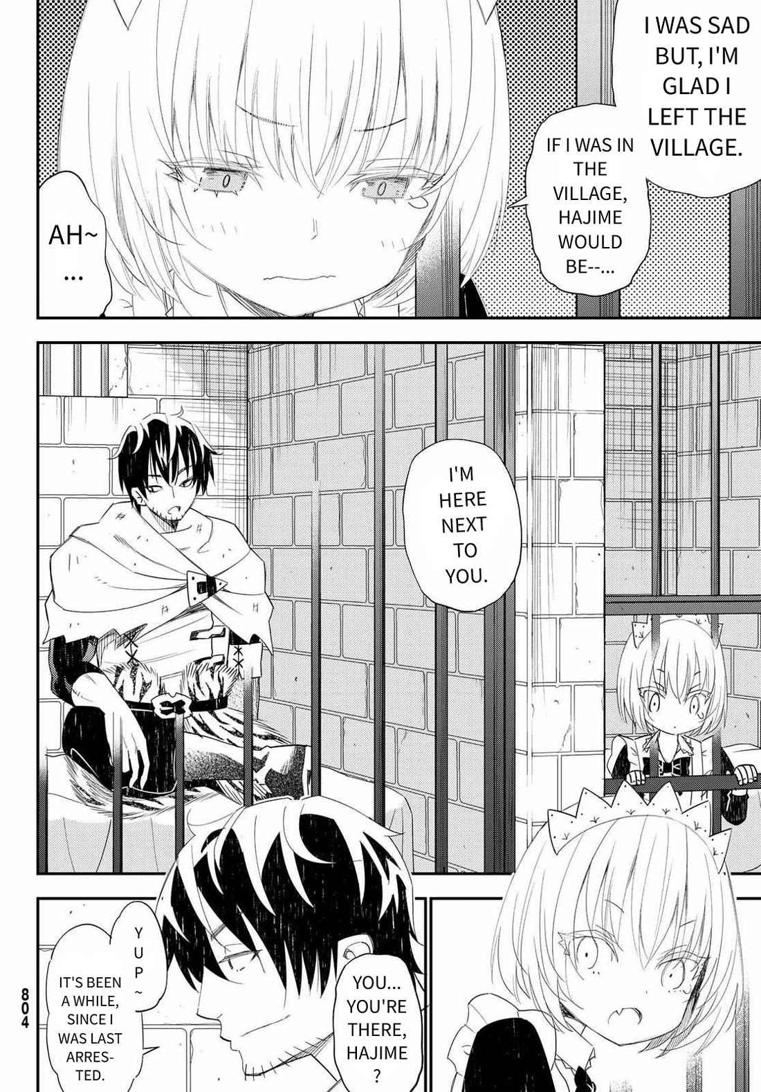 29-sai Hitorimi Chuuken Boukensha no Nichijou Chapter 44 page 10 - Chapter 44: Conversation Across Prison Cells