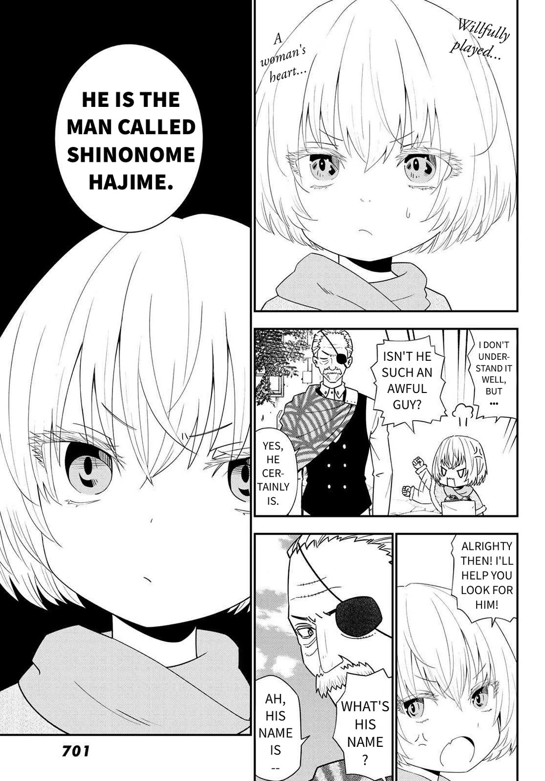 29-sai Hitorimi Chuuken Boukensha no Nichijou Chapter 46 page 7 - Chapter 46: The Visitor from the Snake Princess Residence