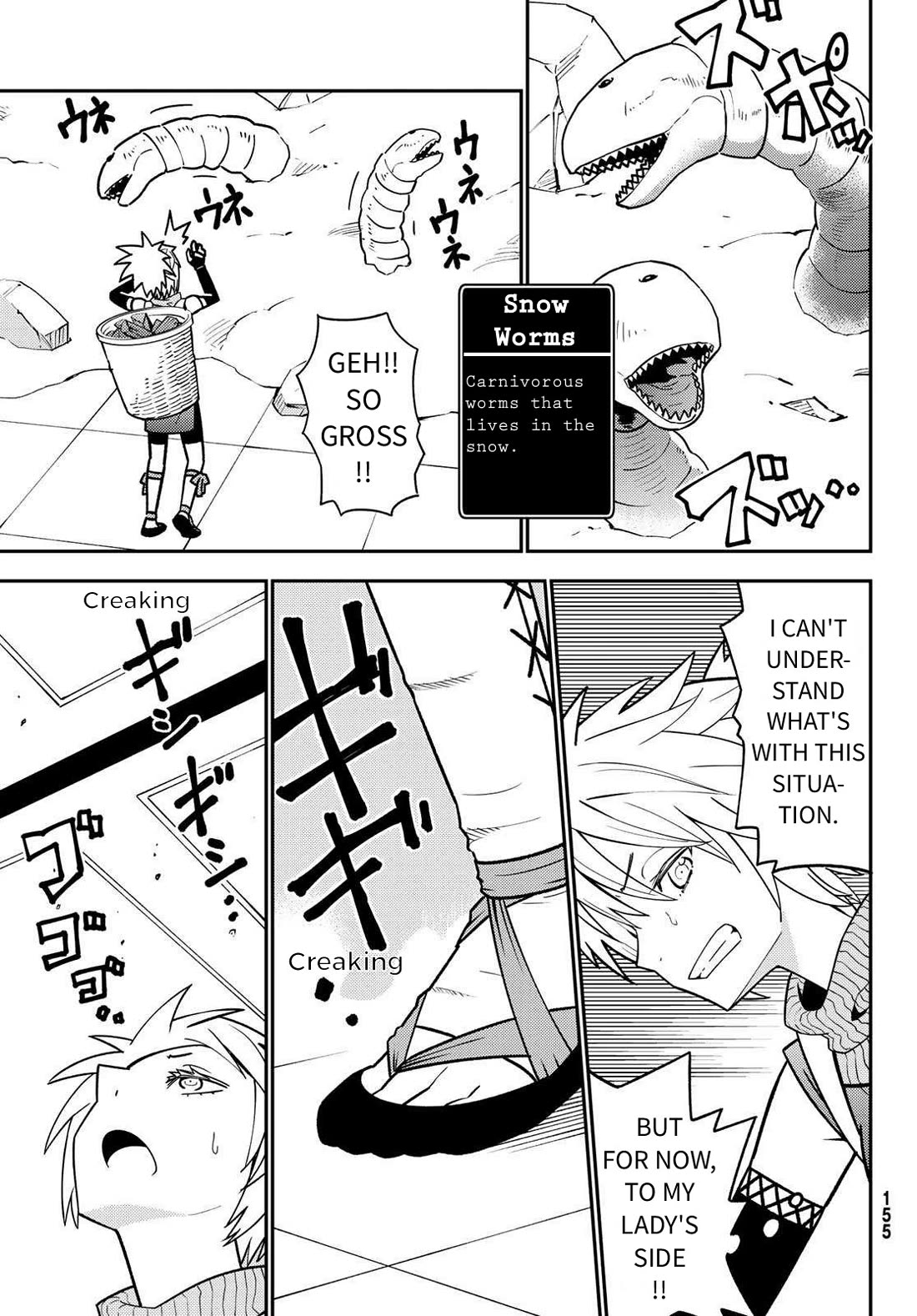 29-sai Hitorimi Chuuken Boukensha no Nichijou Chapter 47 page 13 - Chapter 47: The Blizzard Notice