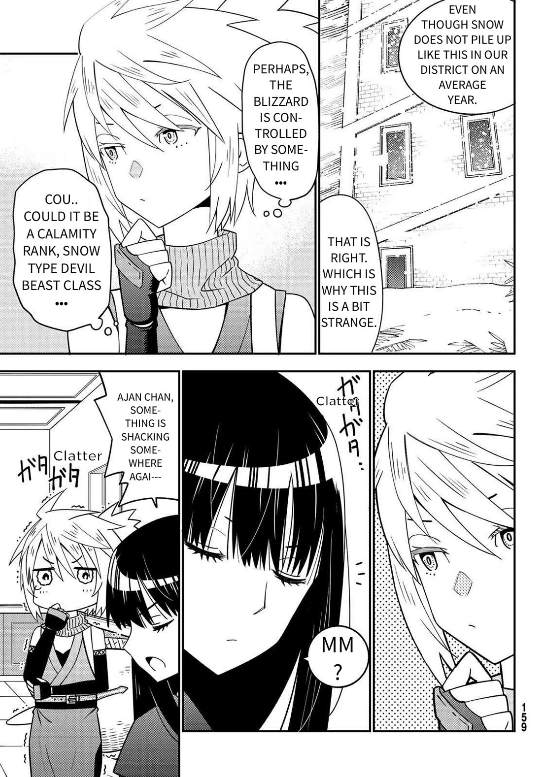 29-sai Hitorimi Chuuken Boukensha no Nichijou Chapter 47 page 17 - Chapter 47: The Blizzard Notice