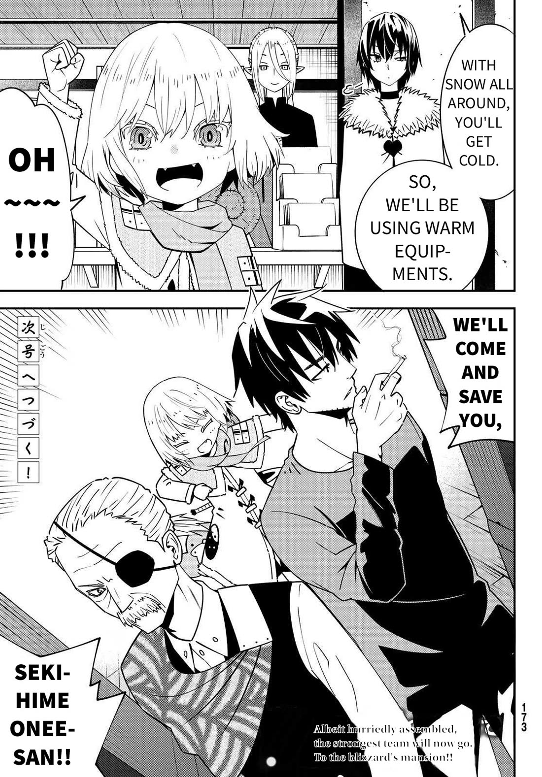 29-sai Hitorimi Chuuken Boukensha no Nichijou Chapter 47 page 31 - Chapter 47: The Blizzard Notice