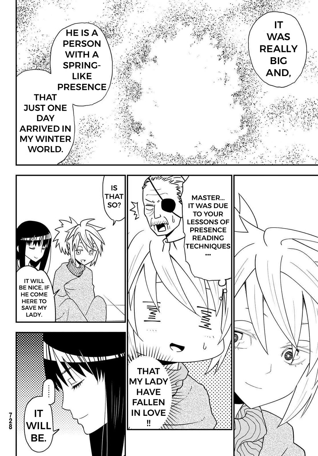 29-sai Hitorimi Chuuken Boukensha no Nichijou Chapter 48 page 14 - Chapter 48: To the Now Snow Covered Ukyoto