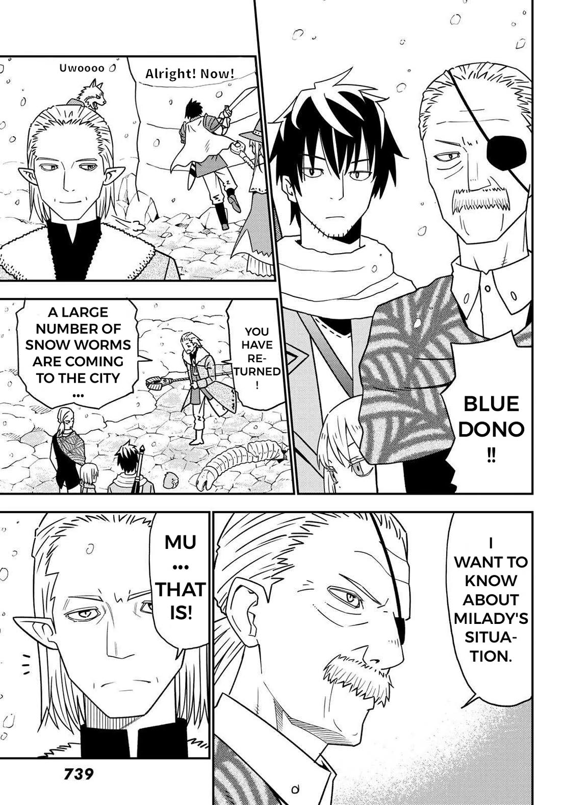 29-sai Hitorimi Chuuken Boukensha no Nichijou Chapter 48 page 25 - Chapter 48: To the Now Snow Covered Ukyoto