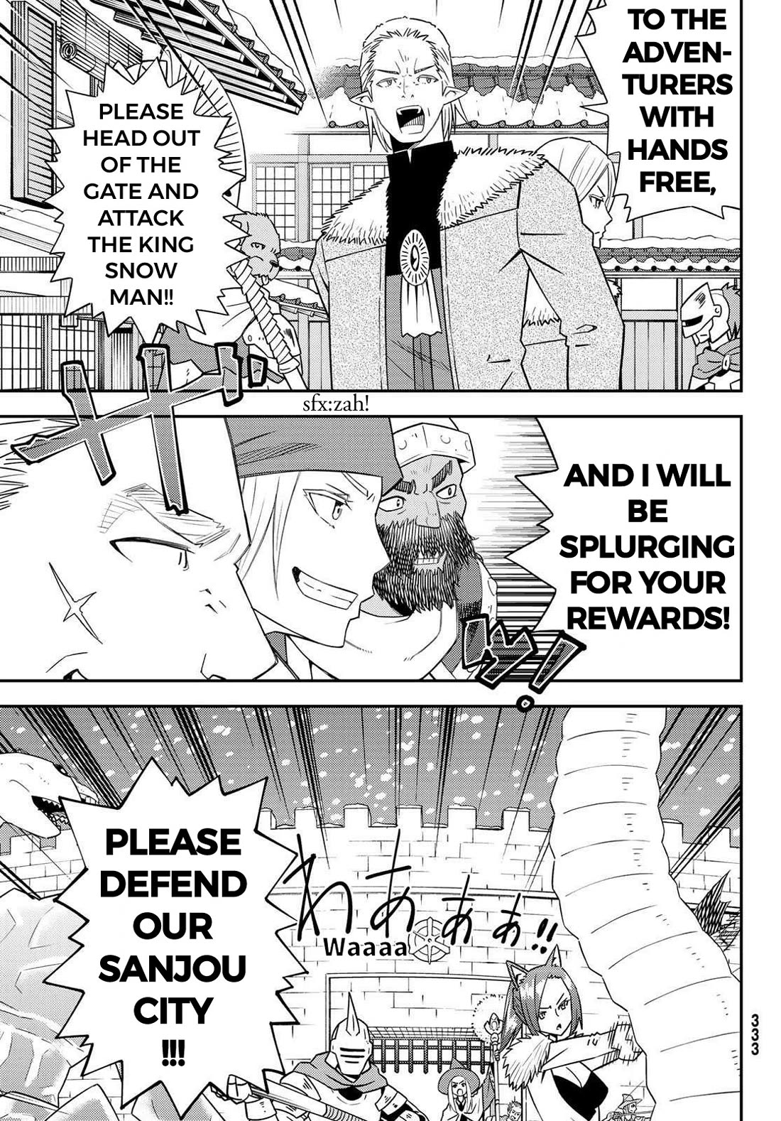 29-sai Hitorimi Chuuken Boukensha no Nichijou Chapter 49 page 15 - Chapter 49: The Defensive Battle in the Snow