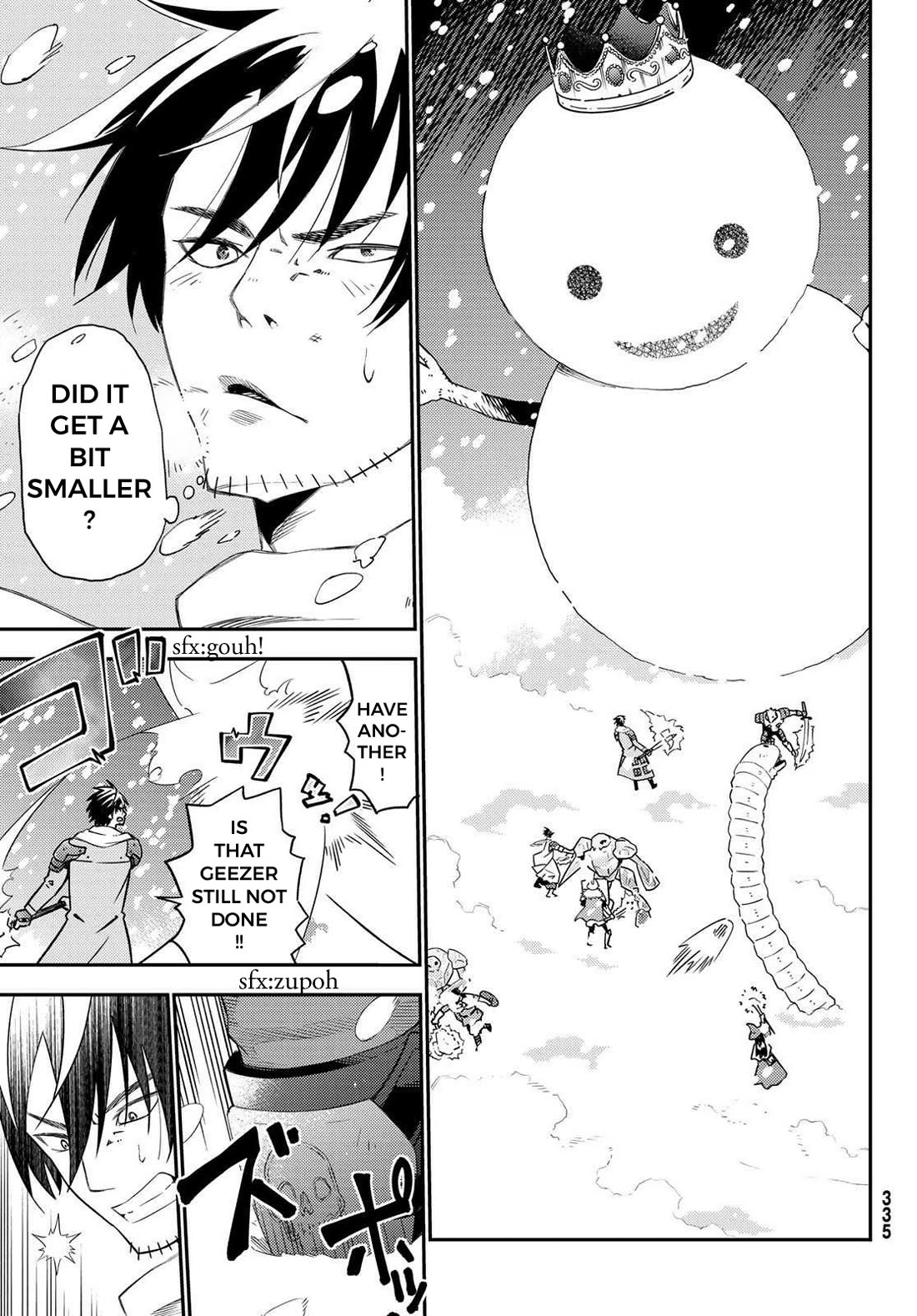 29-sai Hitorimi Chuuken Boukensha no Nichijou Chapter 49 page 17 - Chapter 49: The Defensive Battle in the Snow