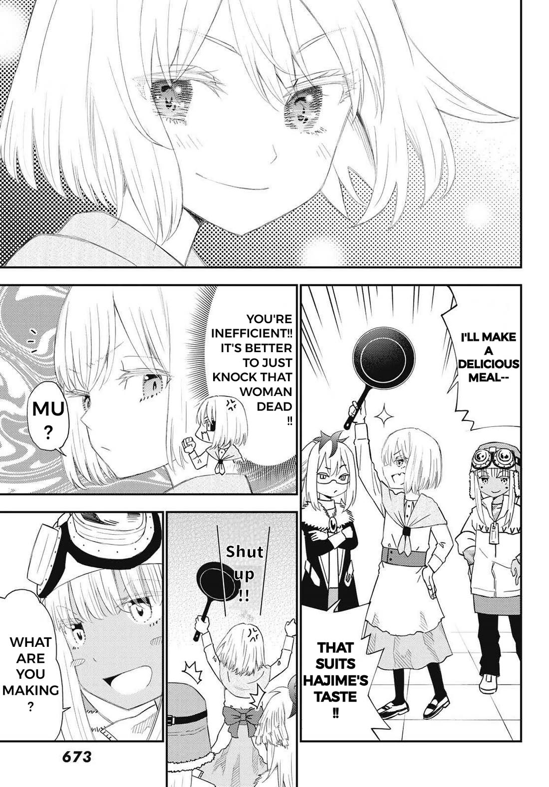 29-sai Hitorimi Chuuken Boukensha no Nichijou Chapter 51 page 15 - Chapter 51: Lily, Cooking for the First Time