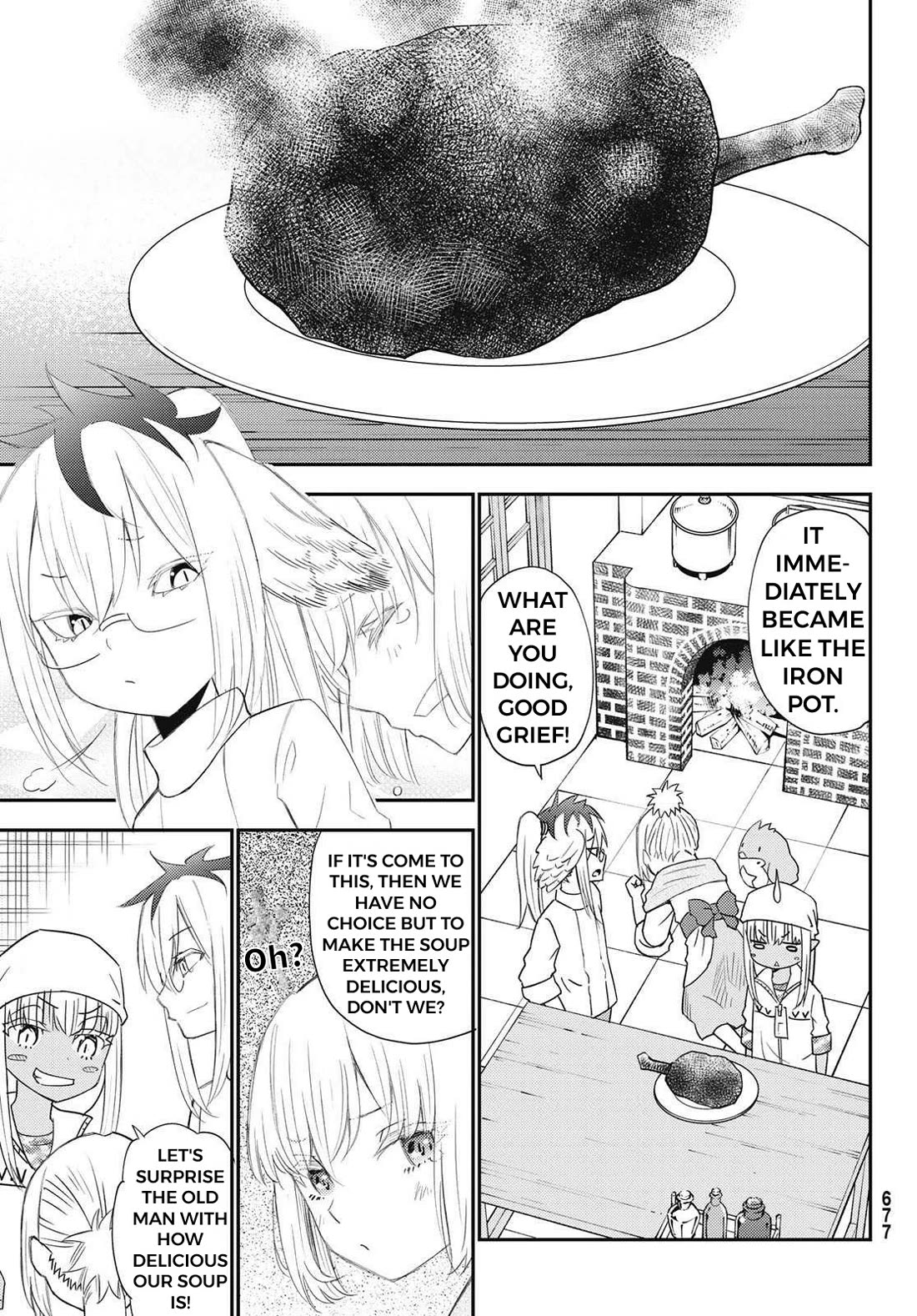 29-sai Hitorimi Chuuken Boukensha no Nichijou Chapter 51 page 19 - Chapter 51: Lily, Cooking for the First Time