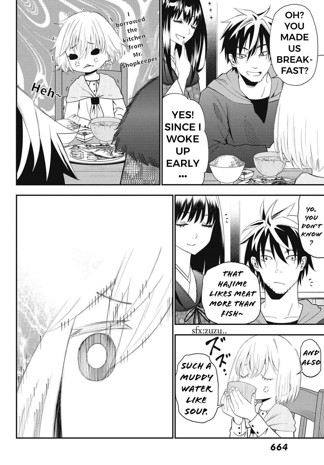 29-sai Hitorimi Chuuken Boukensha no Nichijou Chapter 51 page 6 - Chapter 51: Lily, Cooking for the First Time