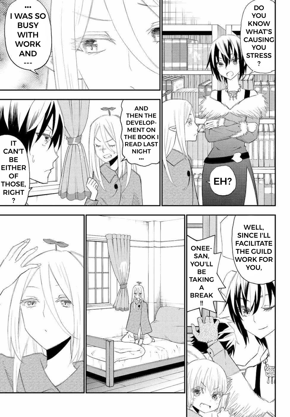 29-sai Hitorimi Chuuken Boukensha no Nichijou Chapter 52 page 16 - Chapter 52: The Guild Staff, Olive's Suffering