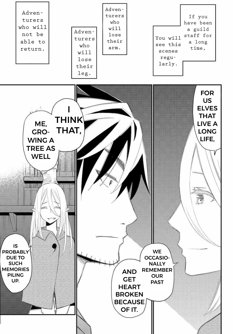 29-sai Hitorimi Chuuken Boukensha no Nichijou Chapter 52 page 32 - Chapter 52: The Guild Staff, Olive's Suffering