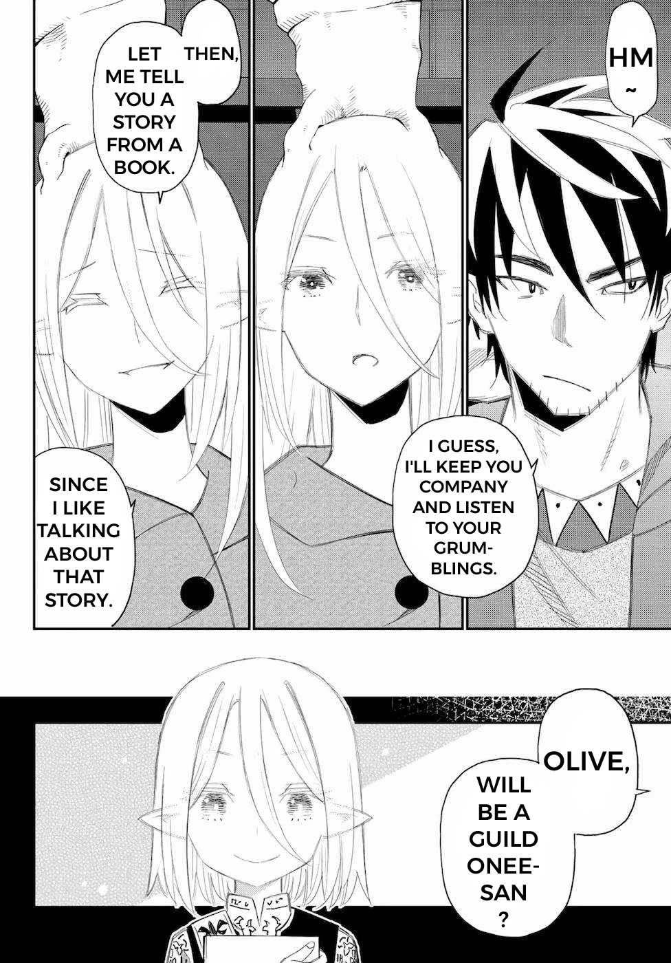 29-sai Hitorimi Chuuken Boukensha no Nichijou Chapter 52 page 33 - Chapter 52: The Guild Staff, Olive's Suffering