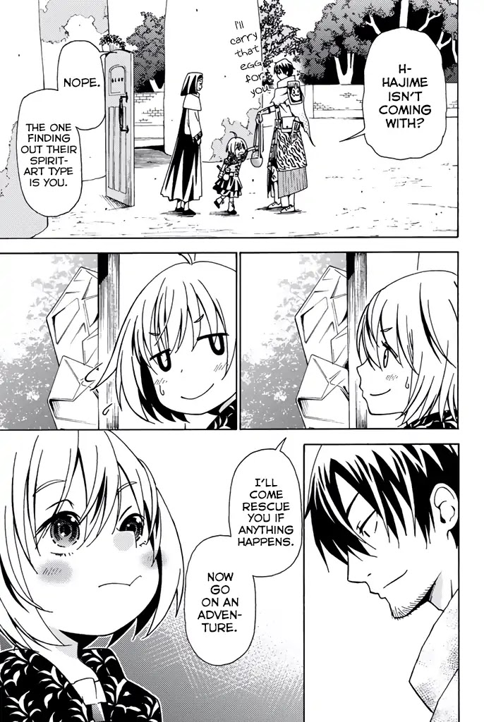 29-sai Hitorimi Chuuken Boukensha no Nichijou Chapter 7 page 15 - Chapter 7: The Forest Of Selection