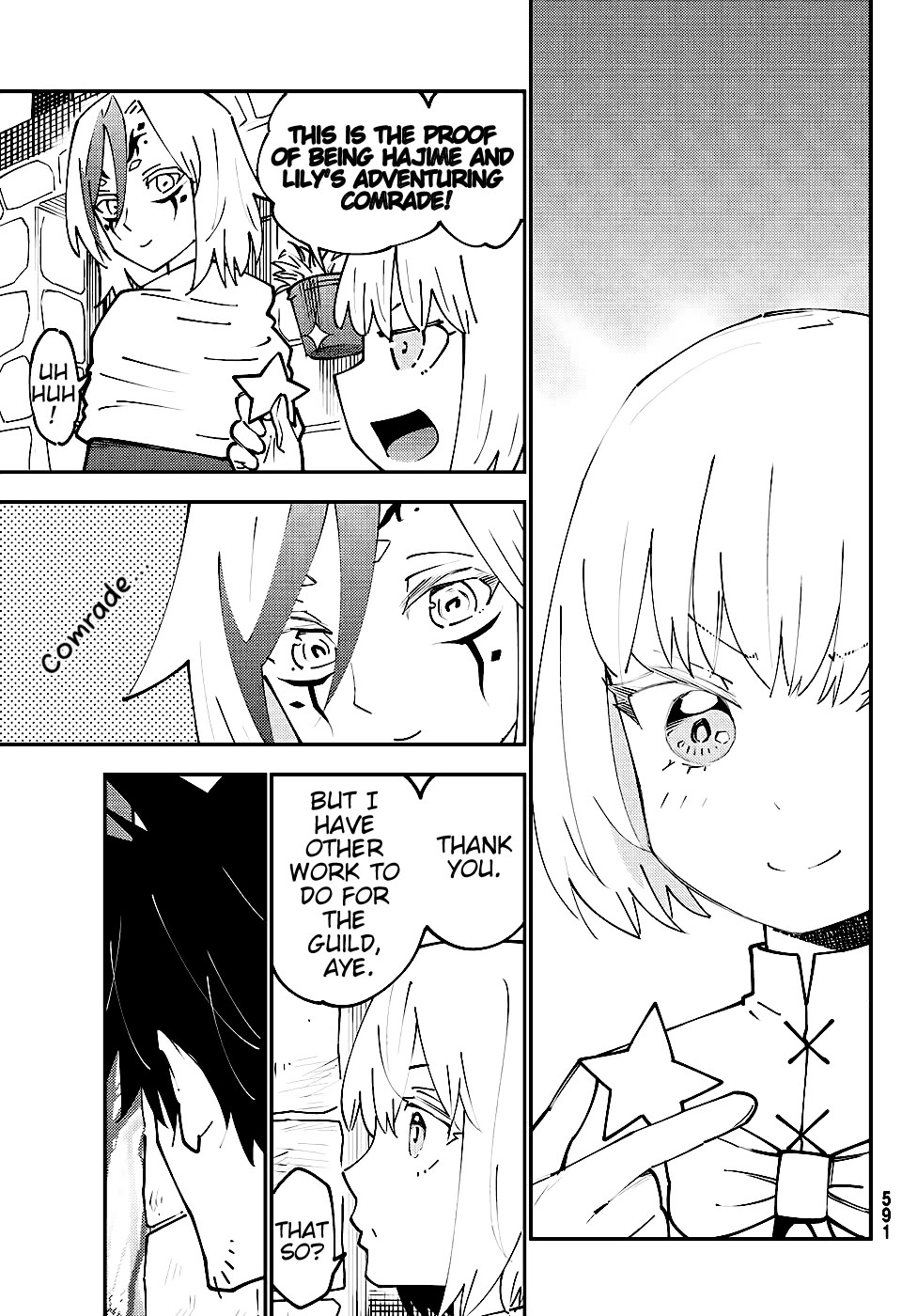 29-sai Hitorimi Chuuken Boukensha no Nichijou Chapter 73 page 15 - Chapter 73: My Friend
