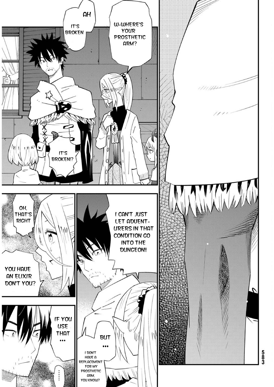 29-sai Hitorimi Chuuken Boukensha no Nichijou Chapter 77 page 21 - Chapter 77: Elixir, As I thought you...
