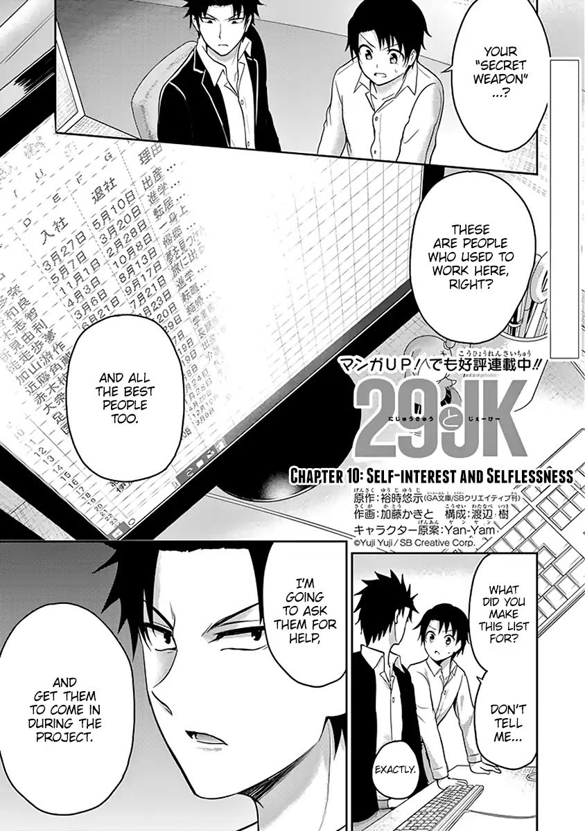 29 to JK Chapter 10 page 2 - Chapter 10: Self-Interest And Selflessness