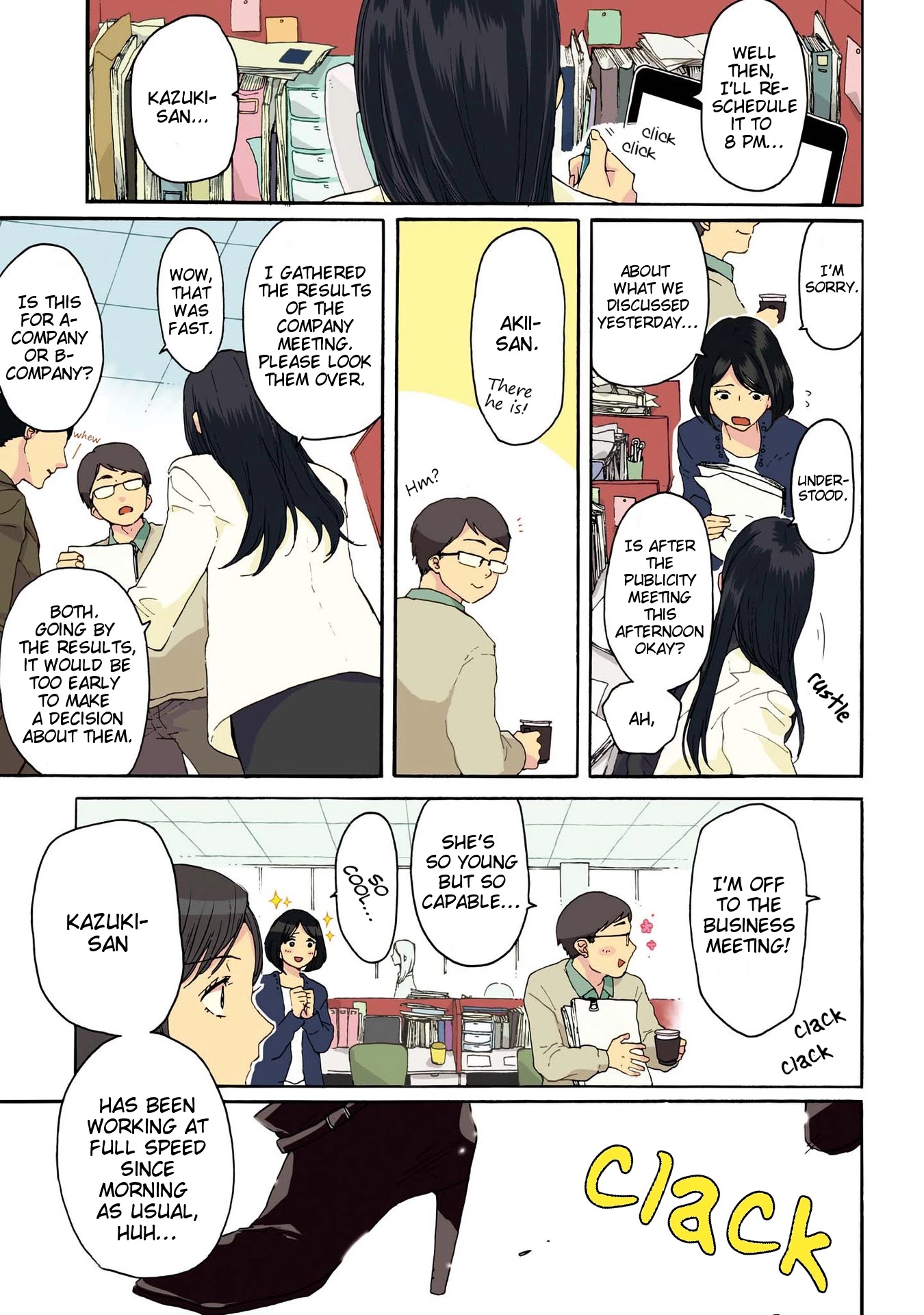 2DK, G Pen, Mezamashi Tokei. Chapter 1 page 2 - Chapter 1