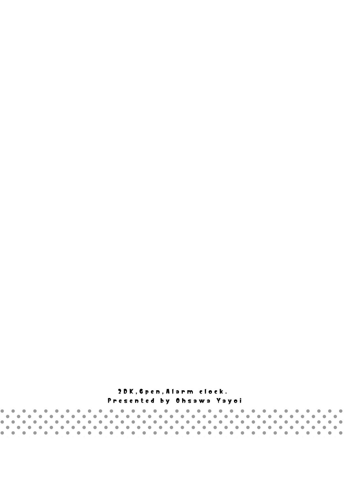 2DK, G Pen, Mezamashi Tokei. Chapter 1 page 46 - Chapter 1
