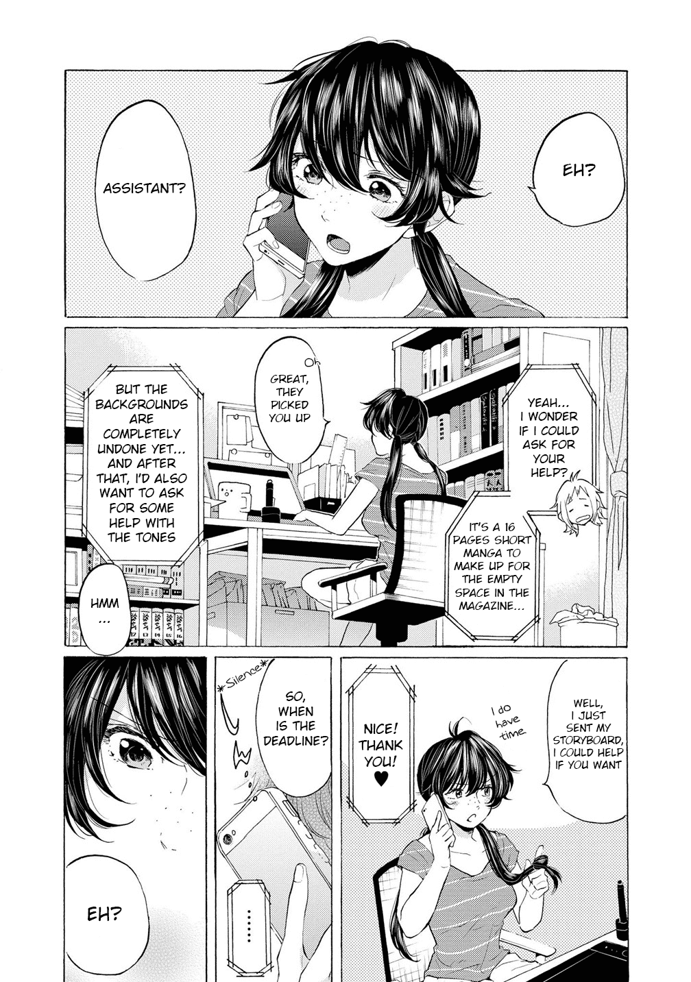 2DK, G Pen, Mezamashi Tokei. Chapter 11.5 page 1 - Chapter 11.5
