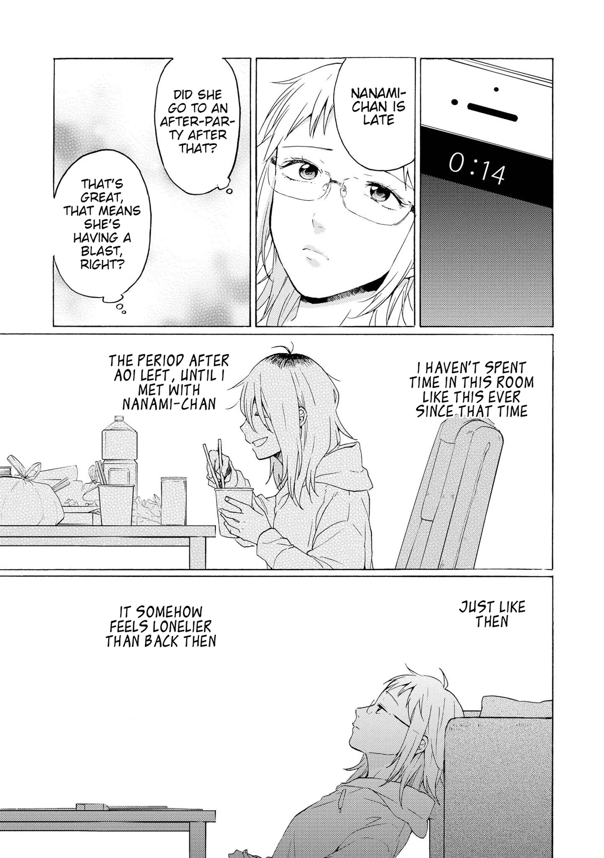2DK, G Pen, Mezamashi Tokei. Chapter 14.5 page 7 - Chapter 14.5