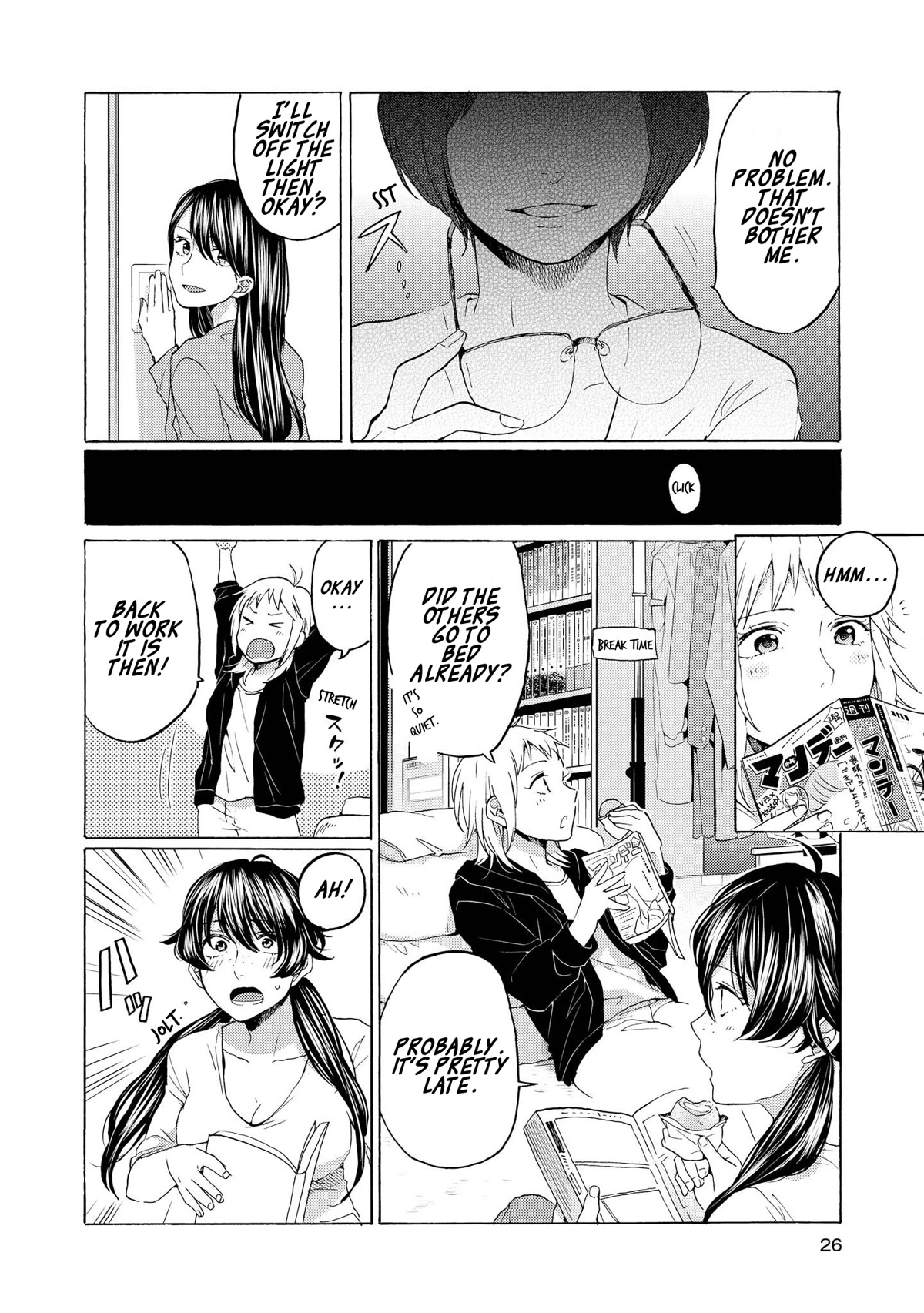 2DK, G Pen, Mezamashi Tokei. Chapter 16 page 26 - Chapter 16: Day 16