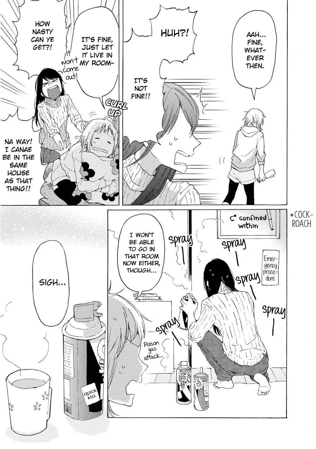 2DK, G Pen, Mezamashi Tokei. Chapter 2.5 page 8 - Chapter 2.5