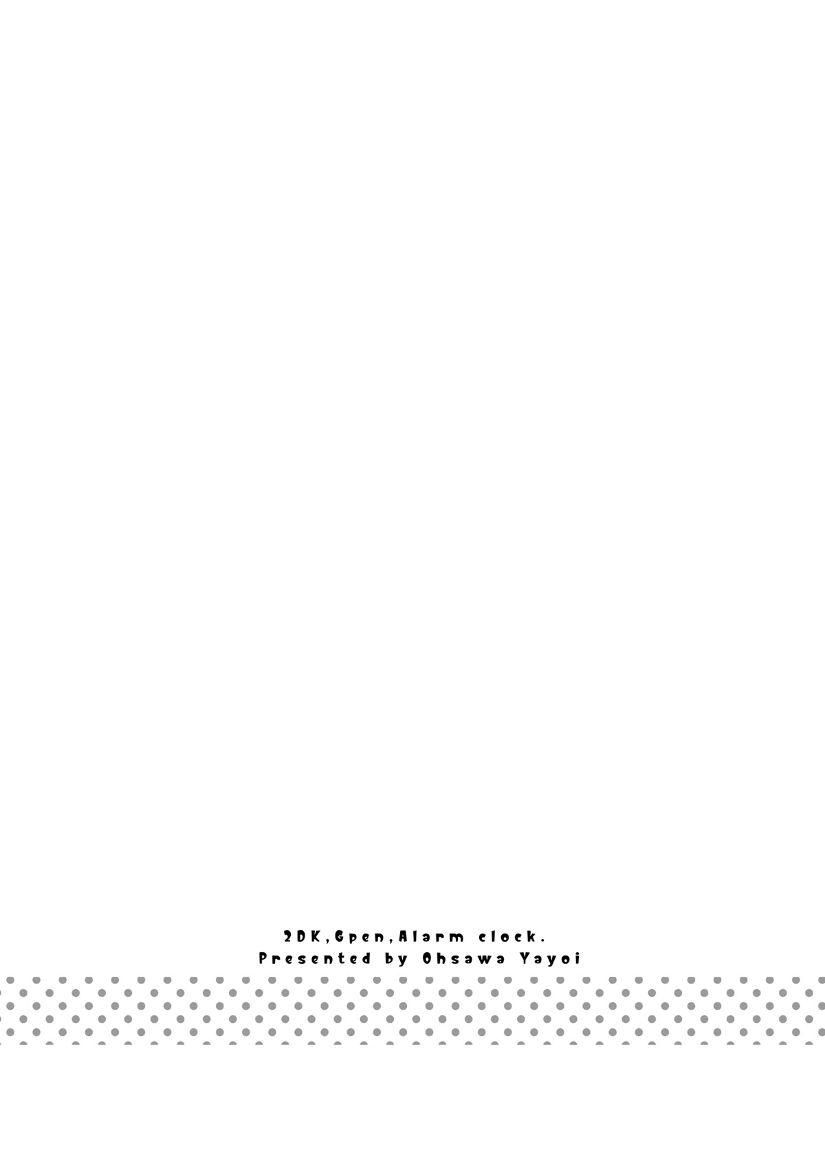 2DK, G Pen, Mezamashi Tokei. Chapter 21 page 28 - Chapter 21
