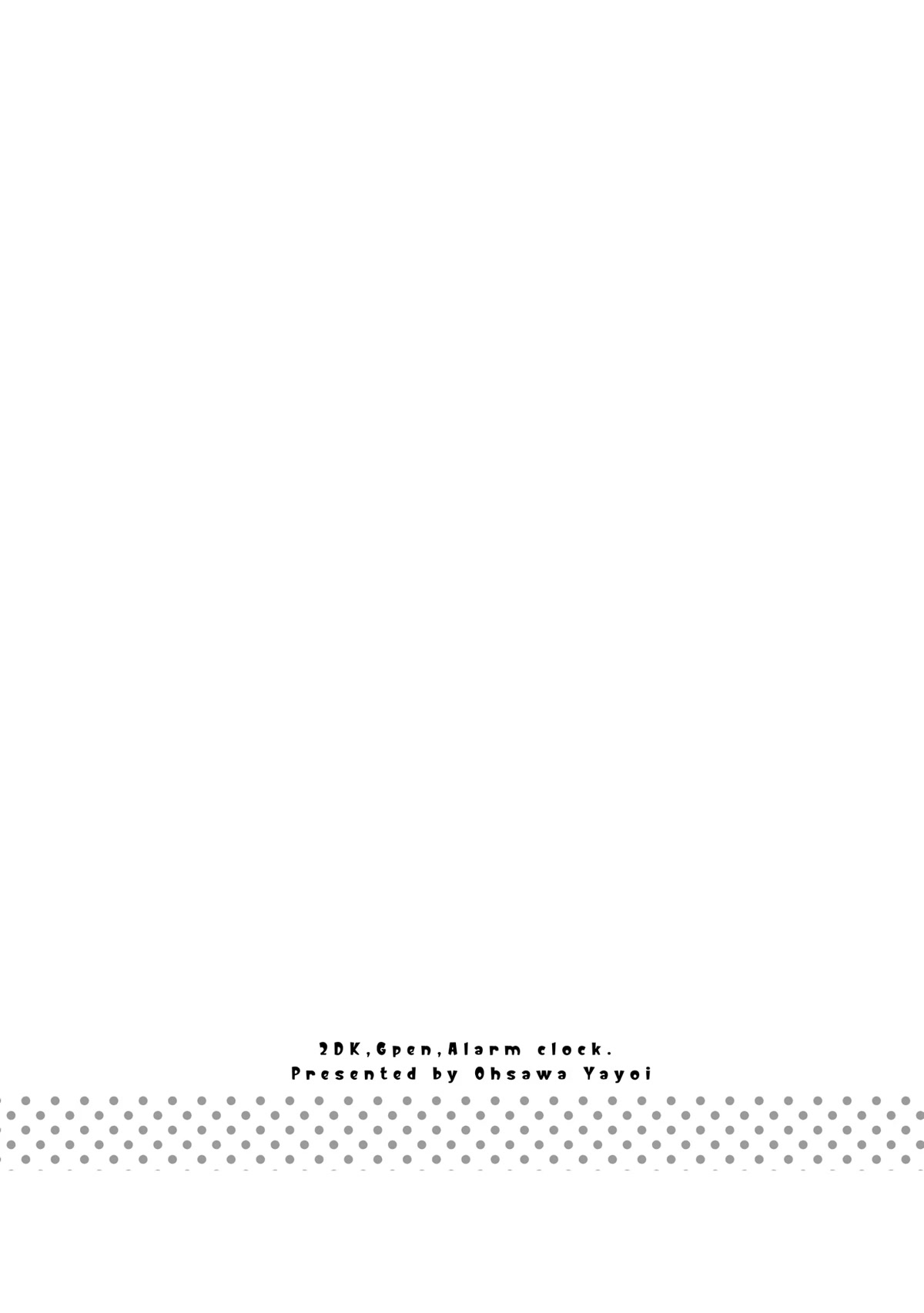 2DK, G Pen, Mezamashi Tokei. Chapter 25.5 page 10 - Chapter 25.5