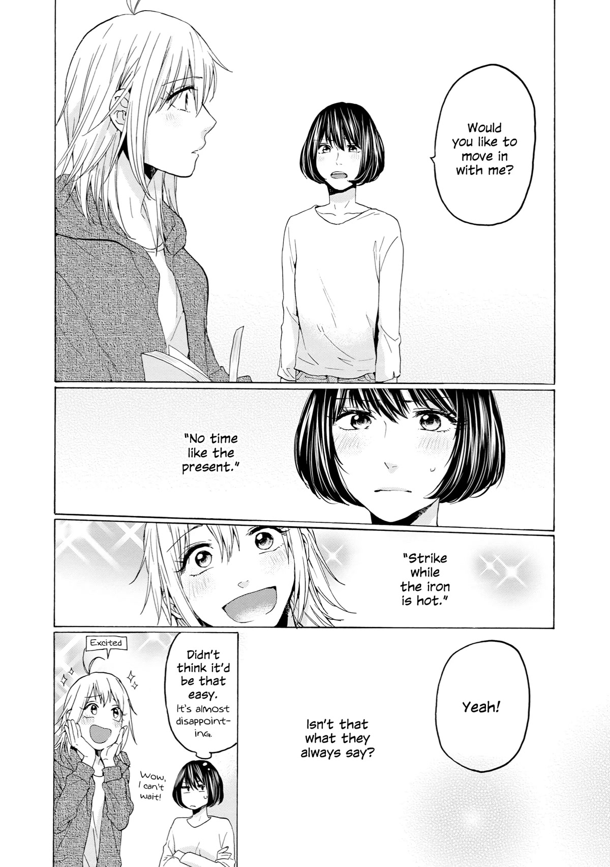 2DK, G Pen, Mezamashi Tokei. Chapter 28 page 8 - Chapter 28