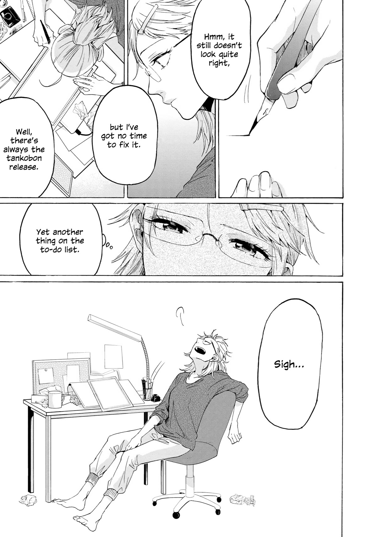 2DK, G Pen, Mezamashi Tokei. Chapter 32 page 3 - Chapter 32