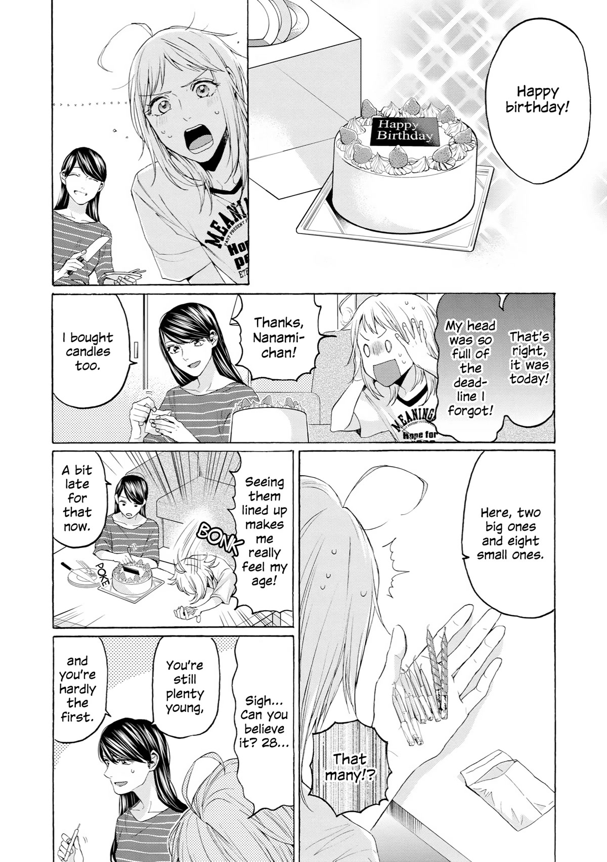 2DK, G Pen, Mezamashi Tokei. Chapter 35.5 page 5 - Chapter 35.5 [END]
