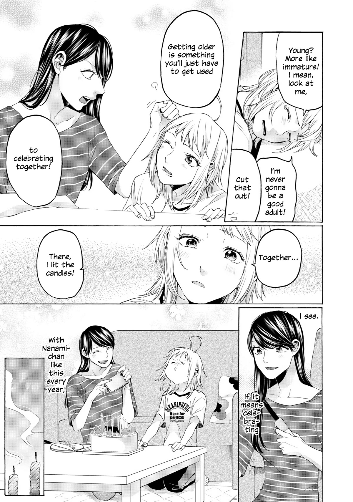 2DK, G Pen, Mezamashi Tokei. Chapter 35.5 page 6 - Chapter 35.5 [END]
