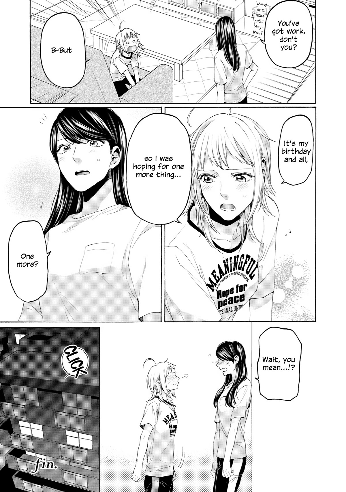 2DK, G Pen, Mezamashi Tokei. Chapter 35.5 page 8 - Chapter 35.5 [END]
