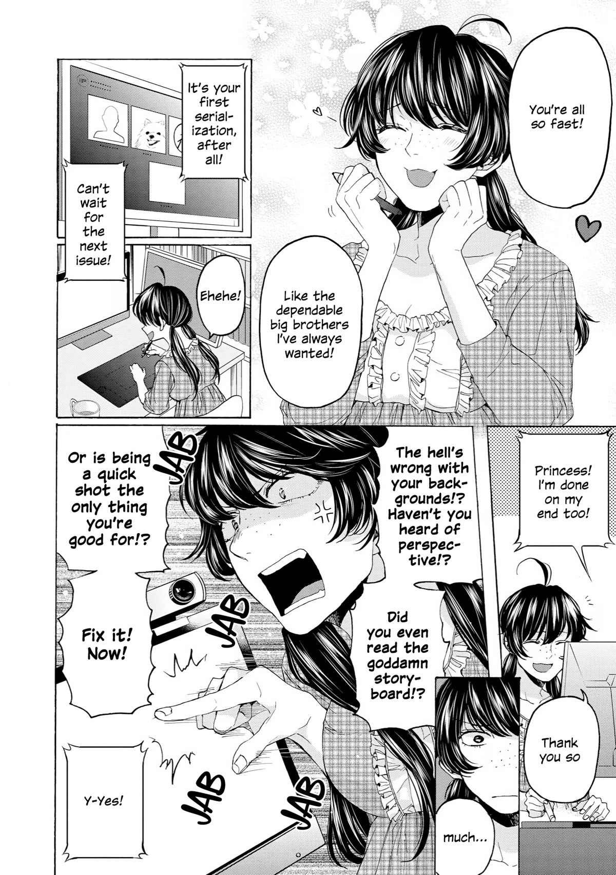 2DK, G Pen, Mezamashi Tokei. Chapter 35 page 8 - Chapter 35