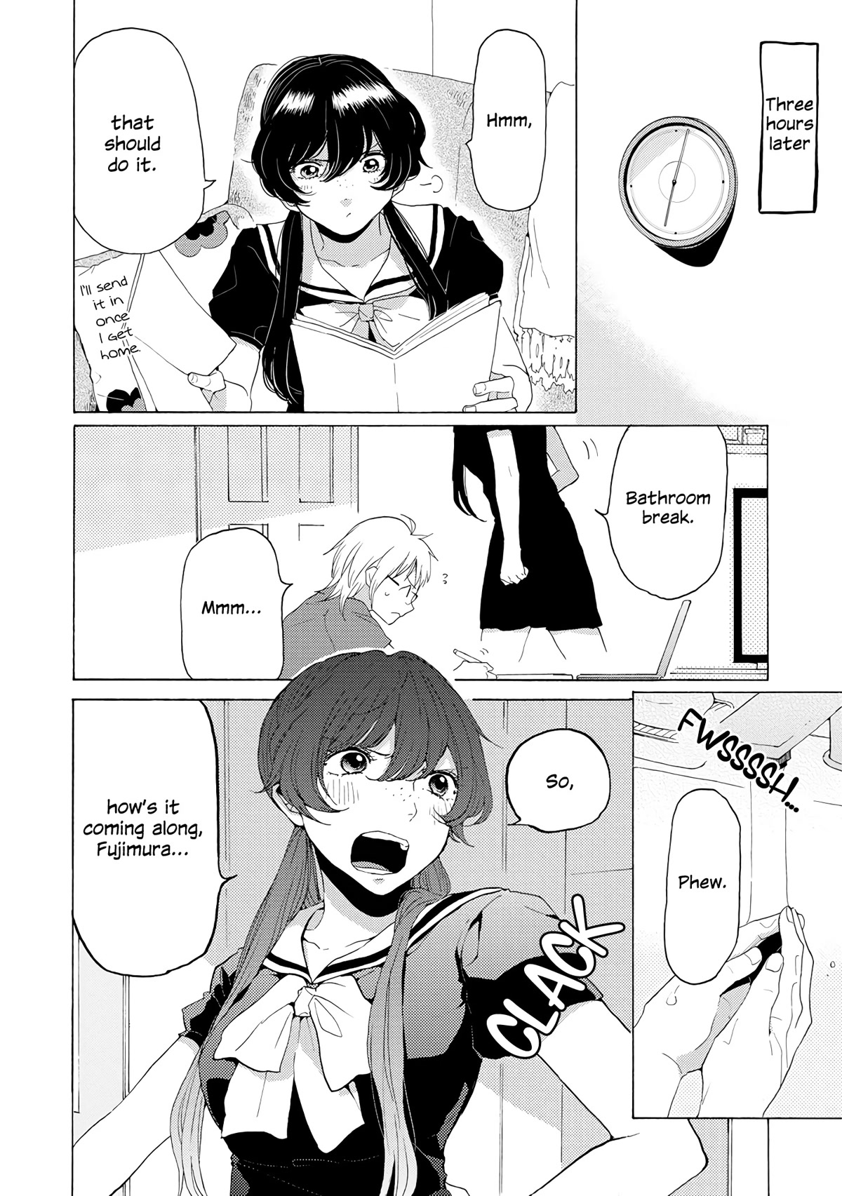 2DK, G Pen, Mezamashi Tokei. Chapter 5.5 page 4 - Chapter 5.5